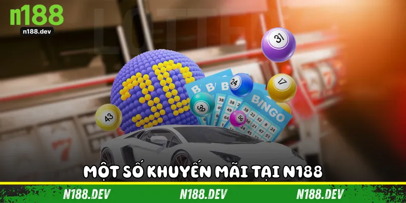 Một số khuyến mãi tại N188