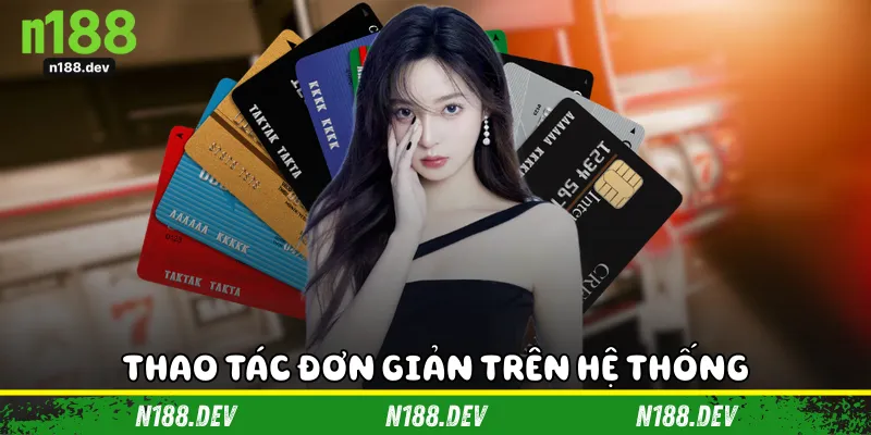 Thao tác đơn giản trên hệ thống