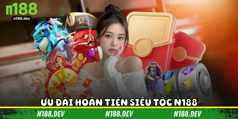 Ưu đãi hoàn tiền siêu tốc N188
